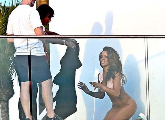 Rihanna’s Raunchy Ass-Bearing Photoshoot