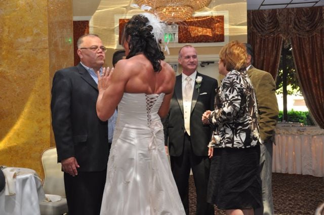 This Blushing Bride Should Not Be Underestimated