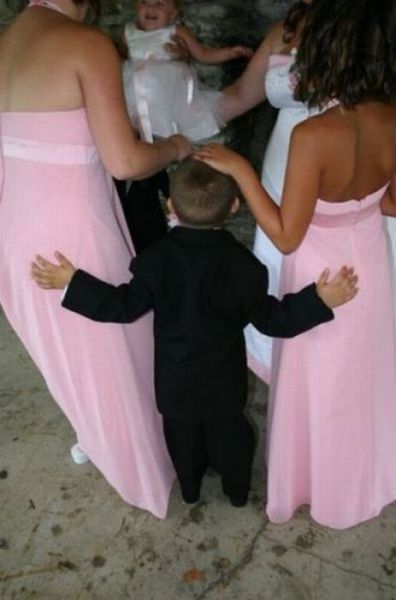 Cute Kids Being a Little Naughty