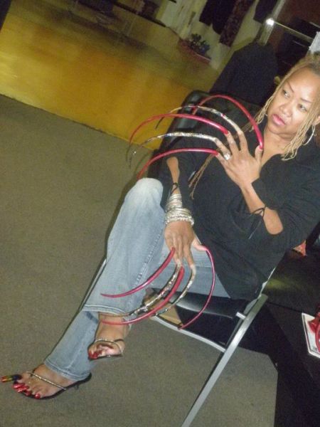 These Extra-Long Nails Are Almost Too Much to Handle