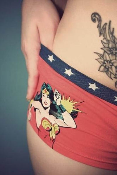 Sweet Girls Looking Sexy in Superhero Undies
