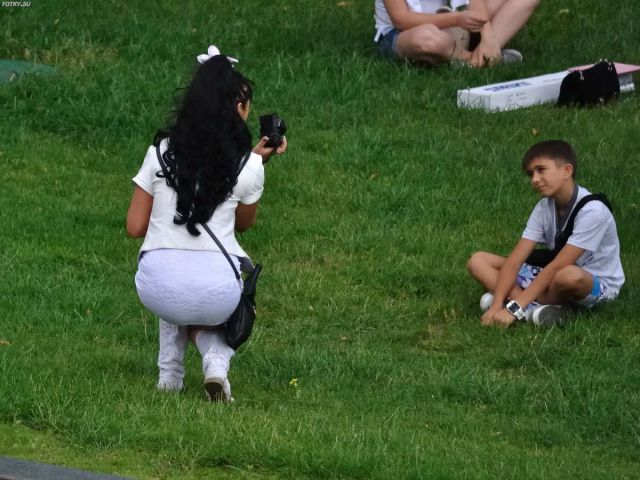 Ladies in See-Through Dresses