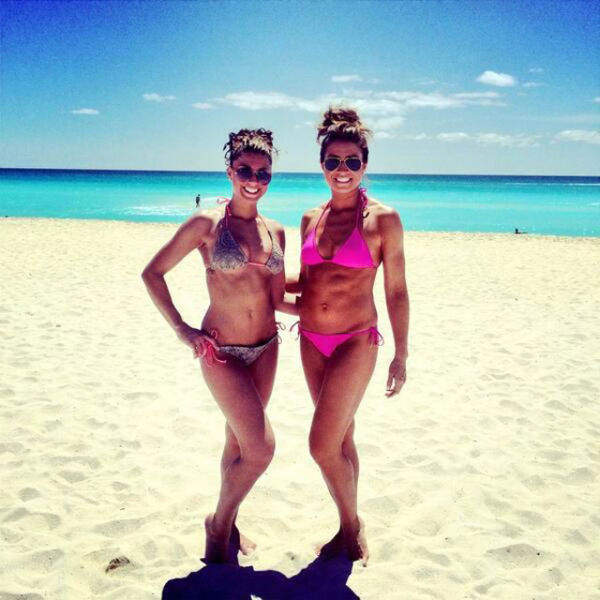 Girls in Bikinis are a Hot Combination