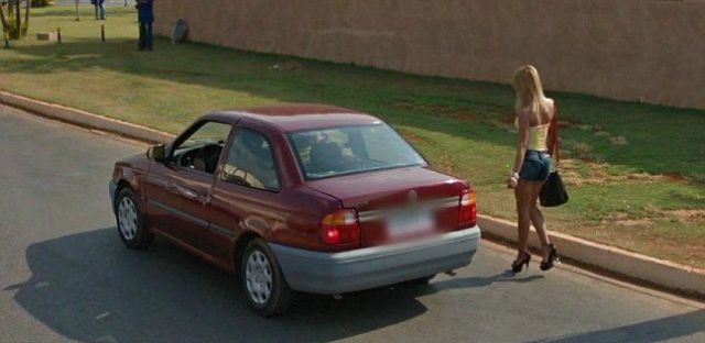 Google Maps Captures Prostitutes on the Streets