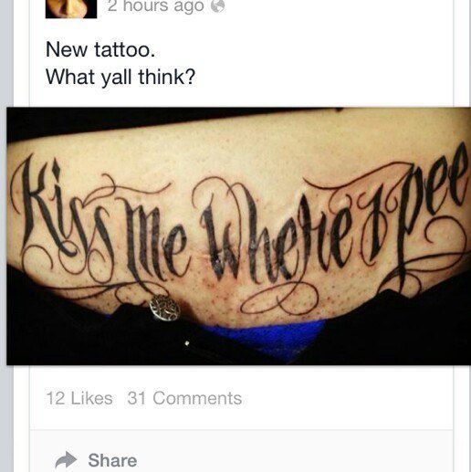 Tattoos That Are Truly Terrible