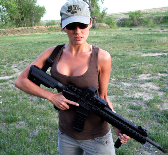 Girls Can Handle Guns Too