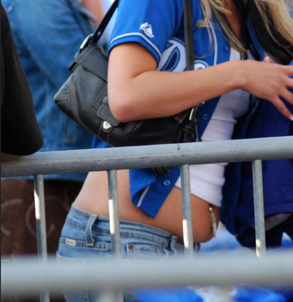 These Ladies Make the Most of Their Muffin-Tops