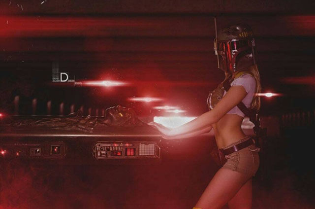 Geekily Gorgeous Ladies in Star Wars Inspired Cosplay