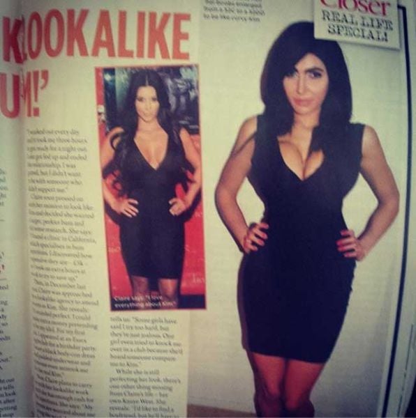 A Kim Kardashian Wannabe who Lives Life Like the Star