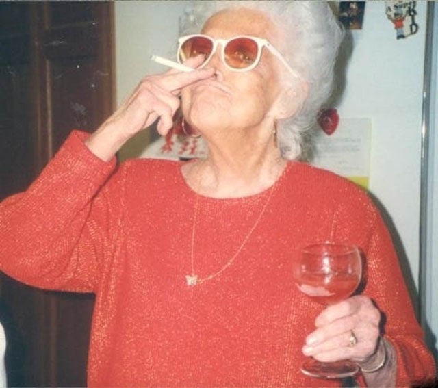 Elderly People Who Have Never Stopped Partying
