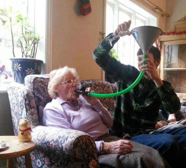 Elderly People Who Have Never Stopped Partying