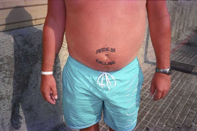 Englishmen Get Drunk and Crazy in Spain