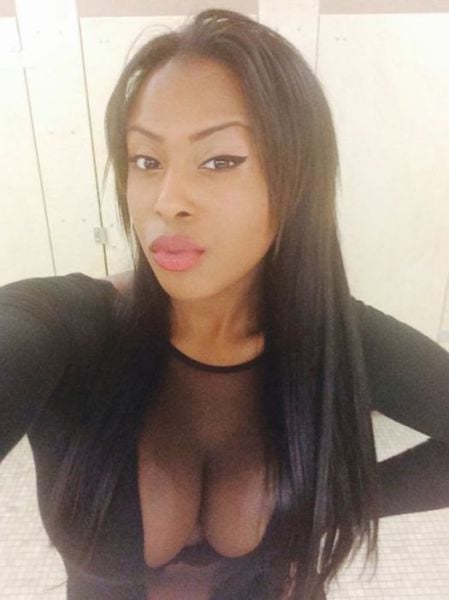 Woman Look Hot Wearing Mesh Clothing