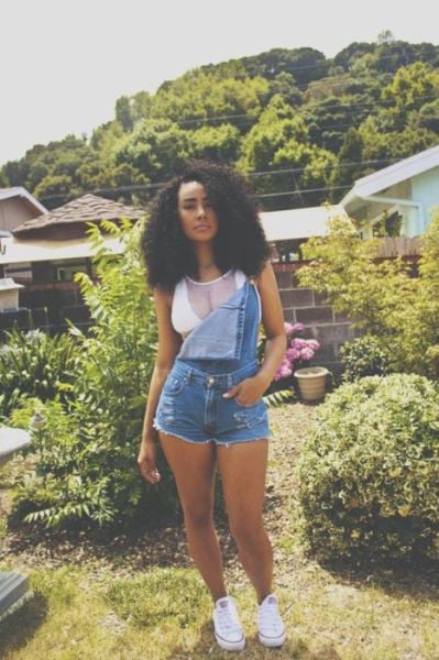 Woman Look Hot Wearing Mesh Clothing