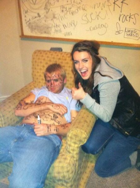 College Party Girls Photoshame Drunk Dudes