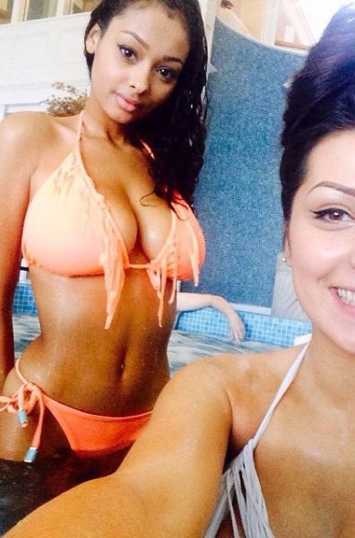 Girls in Bikinis are a Hot Combination