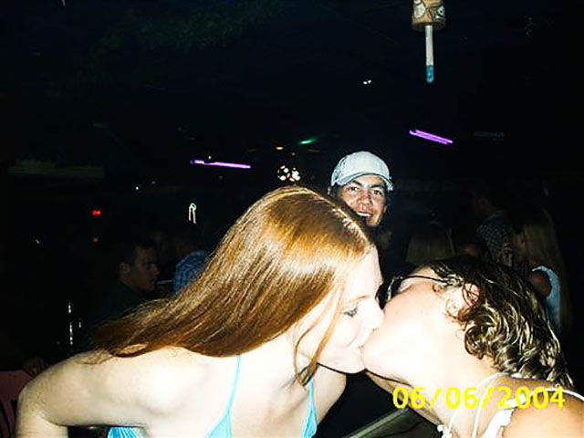Dudes Watching Drunk Girls Kissing Each Other