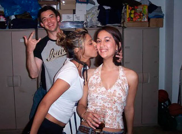 Dudes Watching Drunk Girls Kissing Each Other