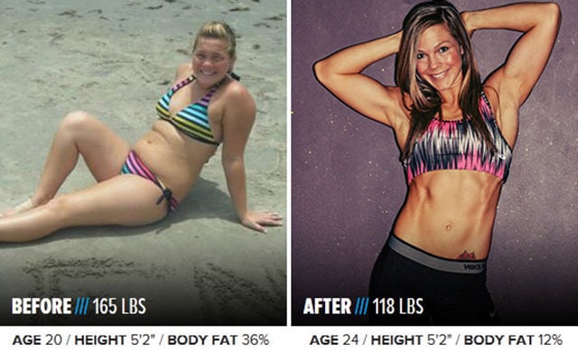 People Who Have Gone from Flabby to Fit