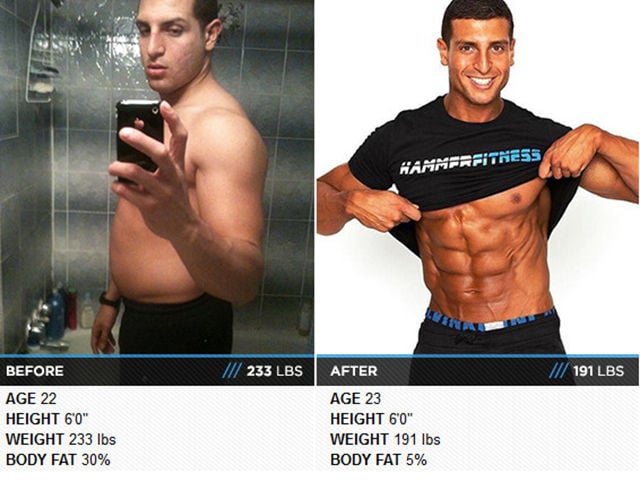 People Who Have Gone from Flabby to Fit