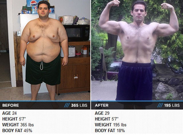 People Who Have Gone from Flabby to Fit