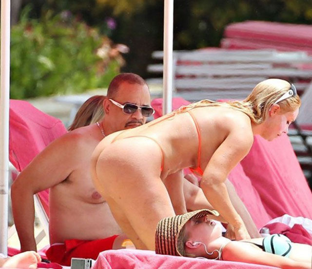 Ice T and Coco Austin on a Relaxed Beach Holiday