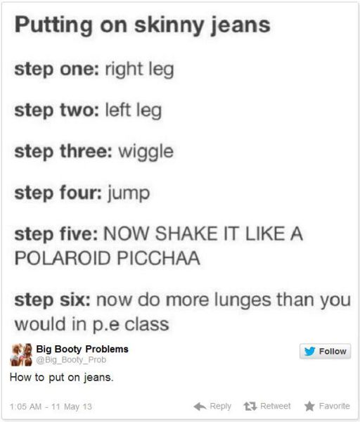 The Downside of Bigger Bums