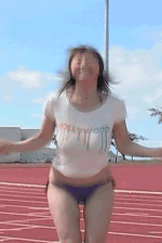 Sexy GIFs of Girls Skipping