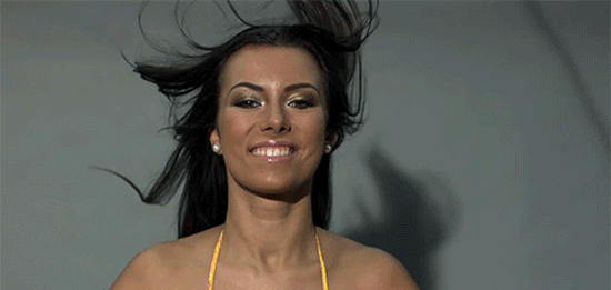 Sexy GIFs of Girls Skipping