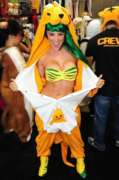 Sara Jean Underwood in a Selection of Hot Halloween Costumes