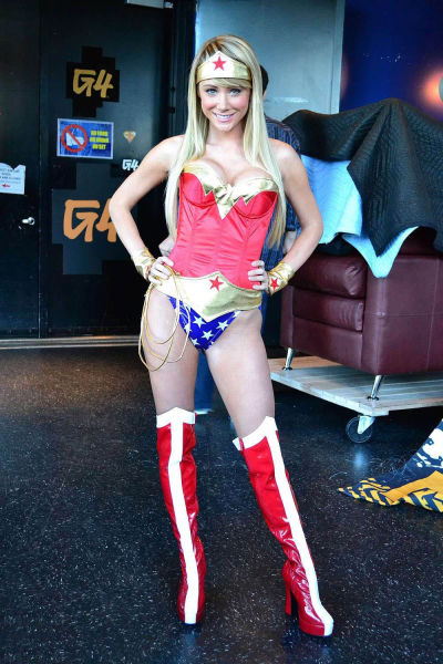 Sara Jean Underwood in a Selection of Hot Halloween Costumes
