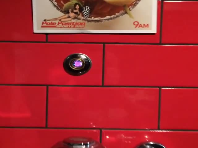 The Male Bathroom Is Equipped with Quite an Unusual Peephole (VIDEO)