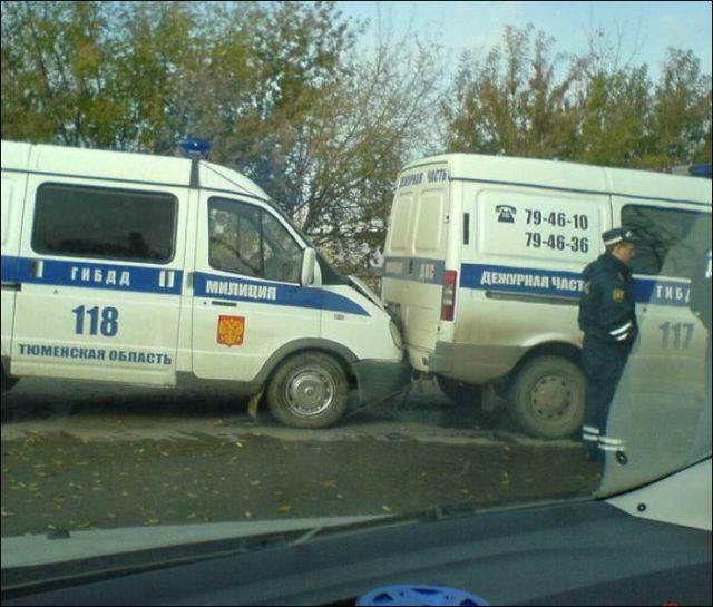 The Russian Police Force Are A Breed of Their Own