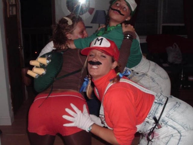 Party Girls Getting a Little Out of Hand