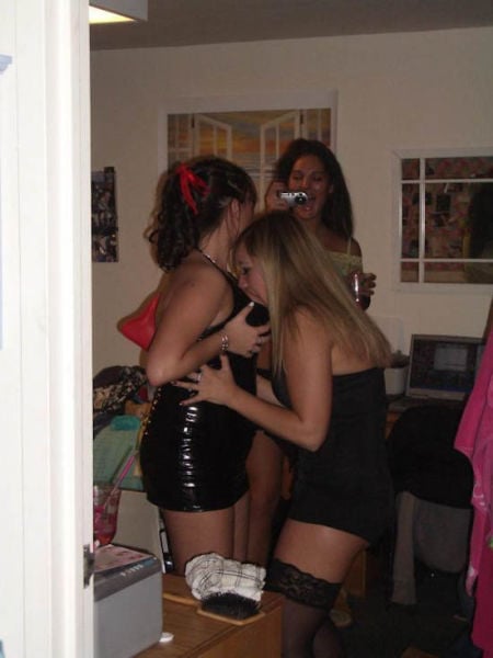 Party Girls Getting a Little Out of Hand