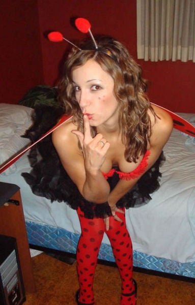 Some Beautiful Busty Halloween Costume Cleavage