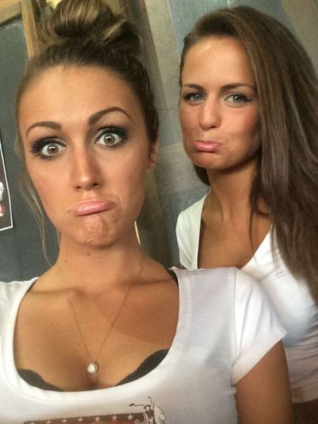 Girls Who Are Obviously Bored at Work