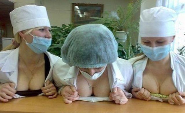 Girls Who Are Obviously Bored at Work