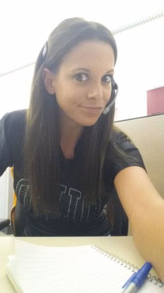 Girls Who Are Obviously Bored at Work