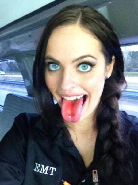 Girls Who Are Obviously Bored at Work