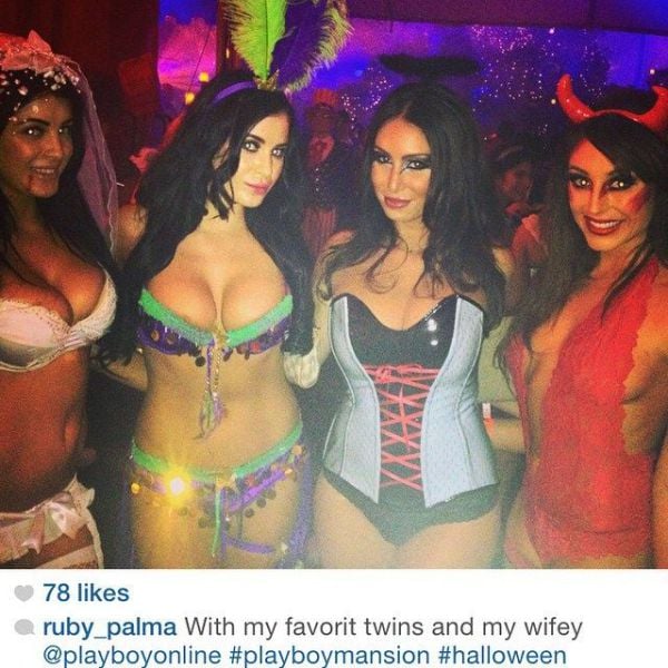 Playboy’s Halloween Party Pics