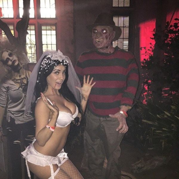 Playboy’s Halloween Party Pics
