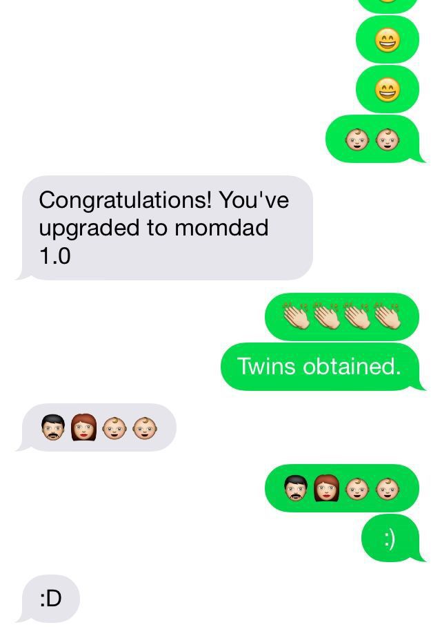 How Babies Are Born: A Texting Story