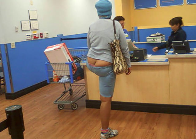 The Buttcracks of Walmart