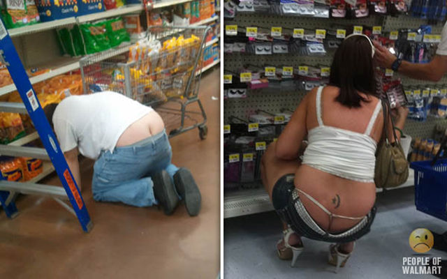The Buttcracks of Walmart