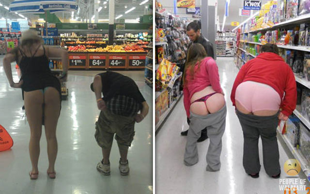 The Buttcracks of Walmart