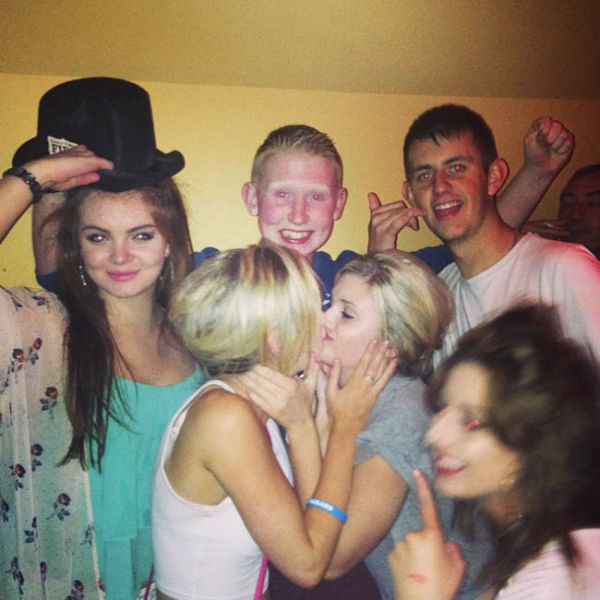 Party Girls Getting a Little Out of Hand