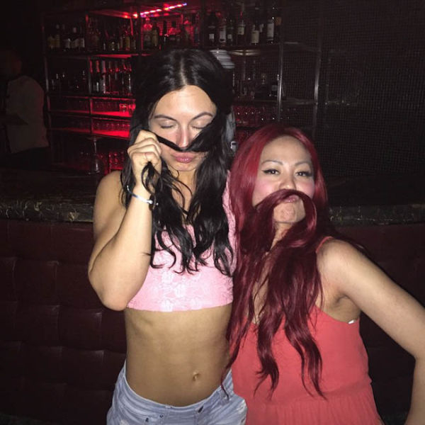 Party Girls Getting a Little Out of Hand