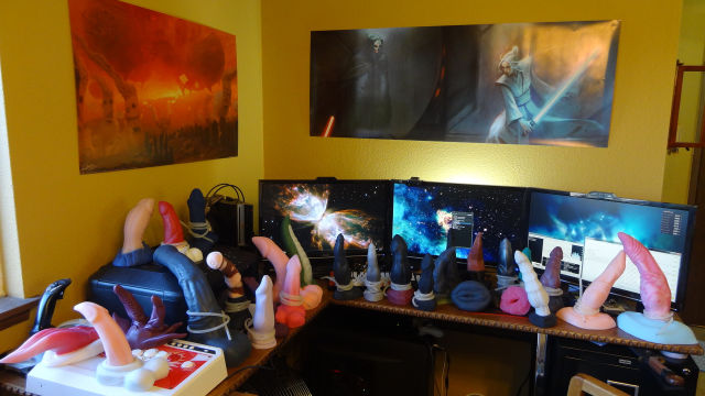 An Unusual Collection of Magical Dildos