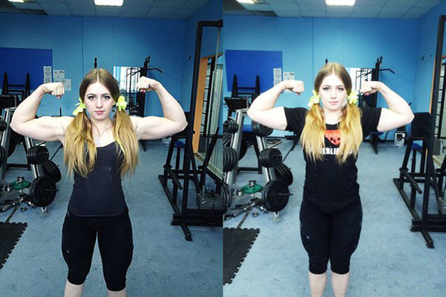 This Girl Has Sweet Barbie Doll Looks but Packs a Lot of Muscle